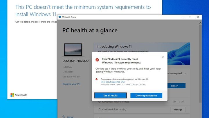 Windows 11 yanlışlıkla desteklenmeyen PC'ler için yayınlandı