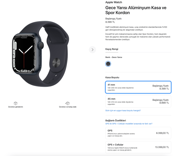 Apple Watch 7 eSIM nasıl aktif edilir