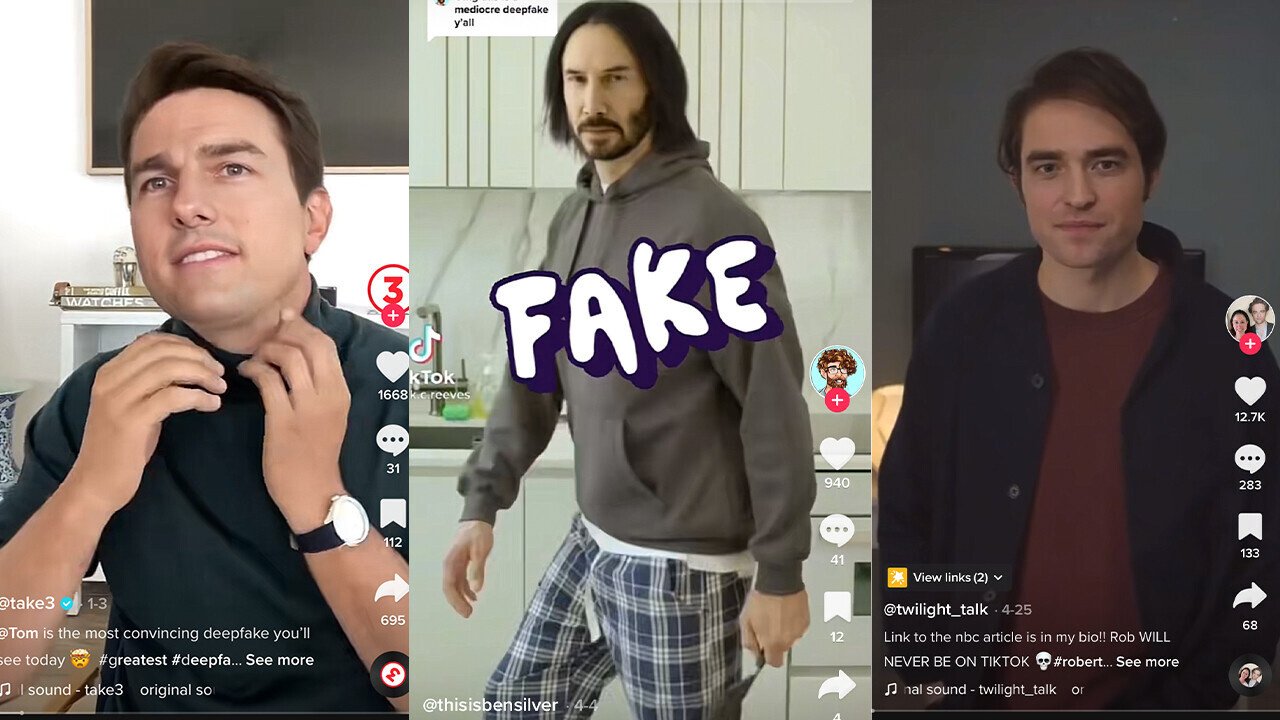Deepfake videolar interneti ele geçiriyor: TikTok, Deppfake videolarla dolup taşıyor...