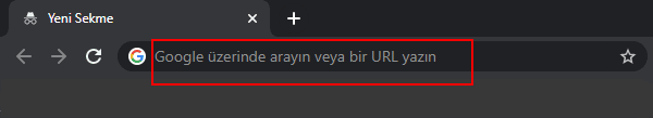 "Google üzerinde arayın veya bir URL yazın" ne demek? 1 Google da arama yapın veya bir url yazın