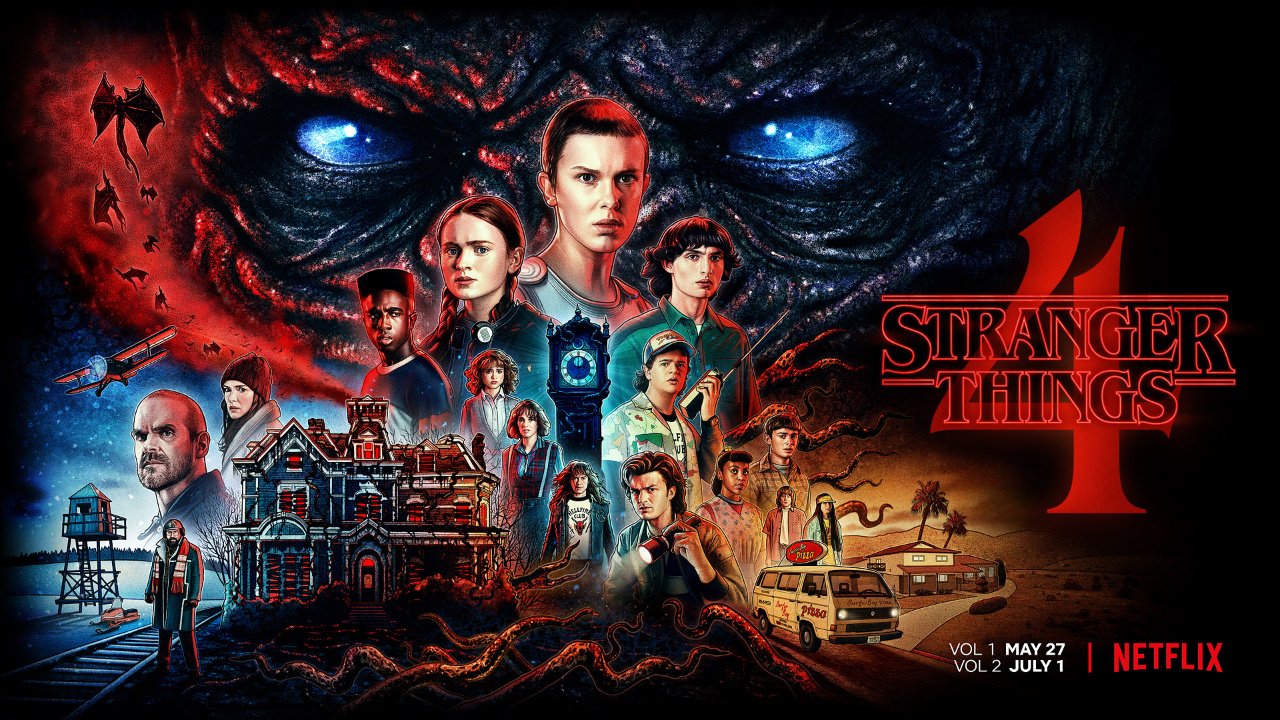 Stranger Things 4, Squid Game’den sonra bunu başaran ikinci Netflix serisi oldu