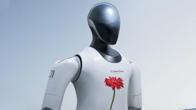 İnsansı robot modeli Xiaomi Cyber One