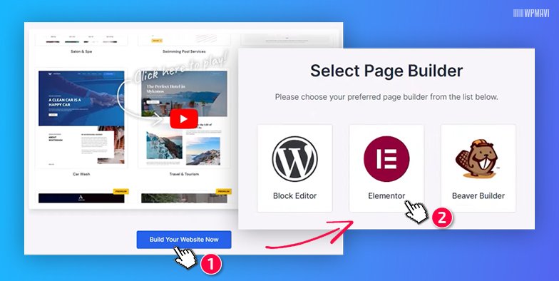 Şirket Sitesi Kurmak - Page Builder Seçme