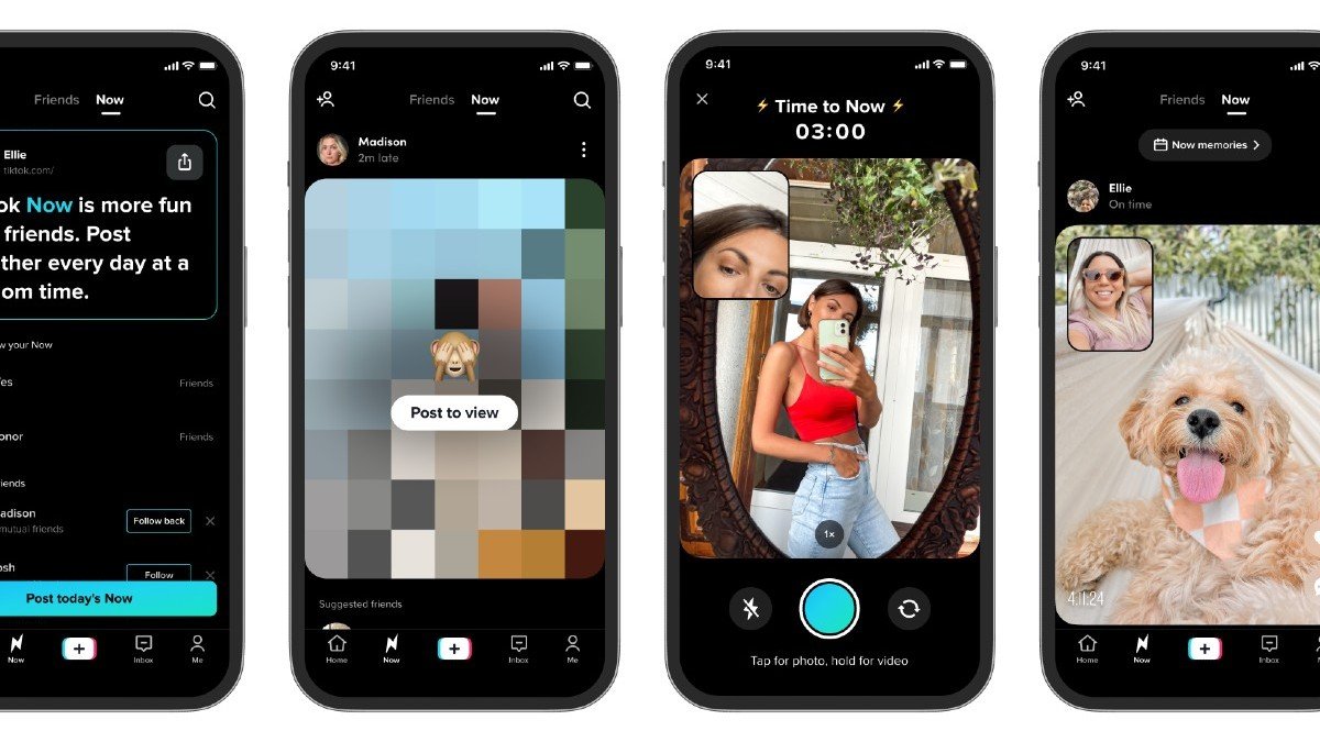 TikTok BeReal'ın Bazı Özelliklerini Taklit Etti!