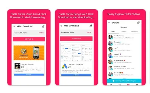 Video Downloader For Tiktok TikTok video indirme programı