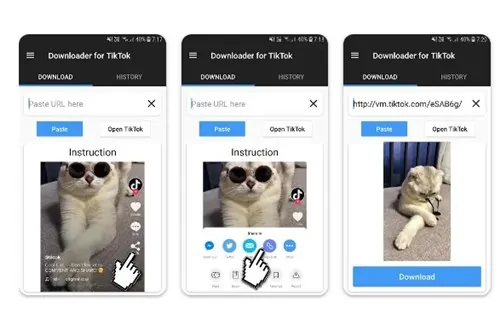 Downloader for TikTok TikTok video indirme programı