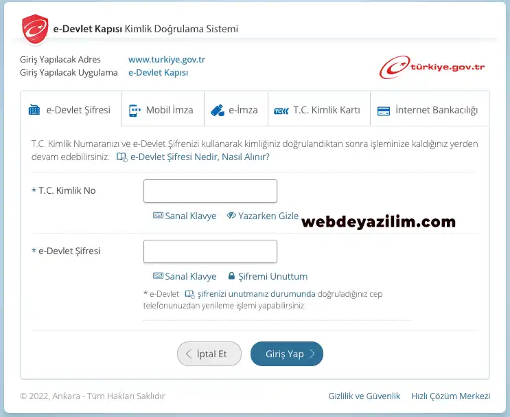 E-Devlet üzerinden siyasi parti sorgulama nasıl yapılır?