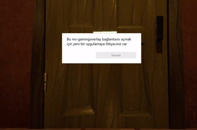 Windows Oyun Açılırken Ms-Gaming Overlay Hatası