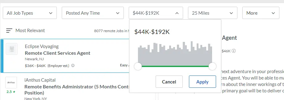 glassdoor sitesinde detaylı iş ve ilan filtreleme