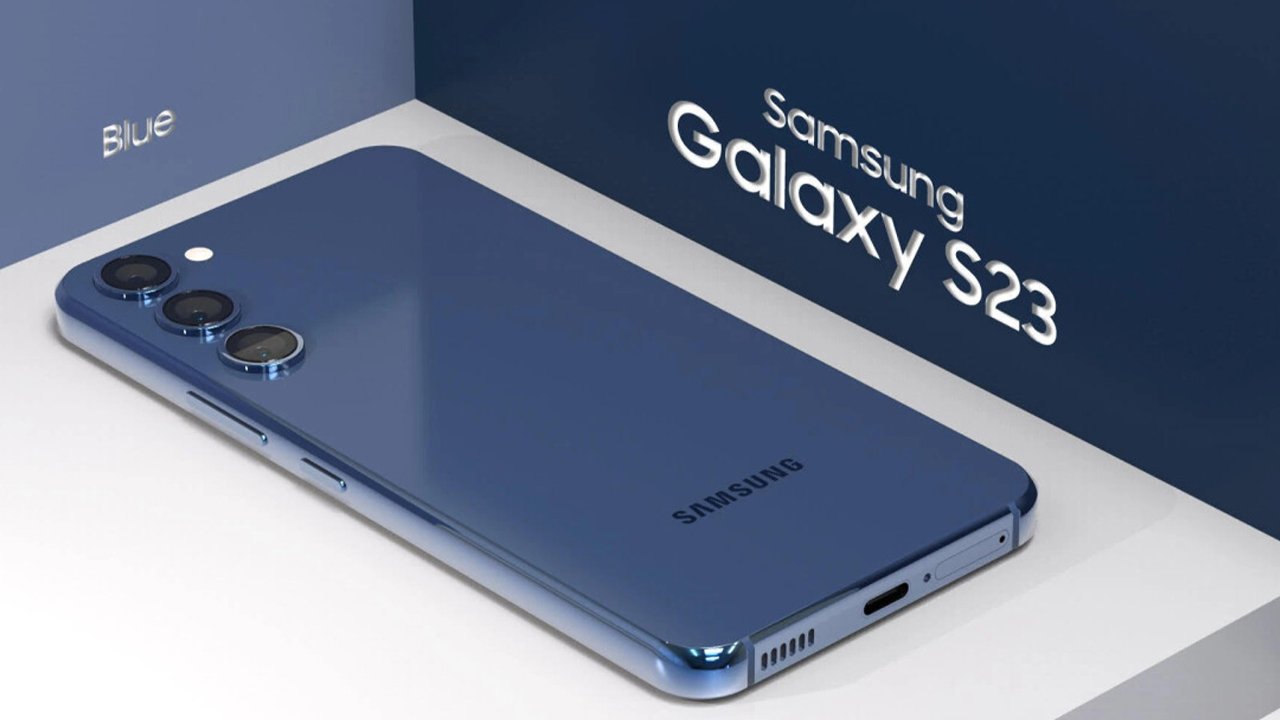 samsung galaxy 23 mavi 