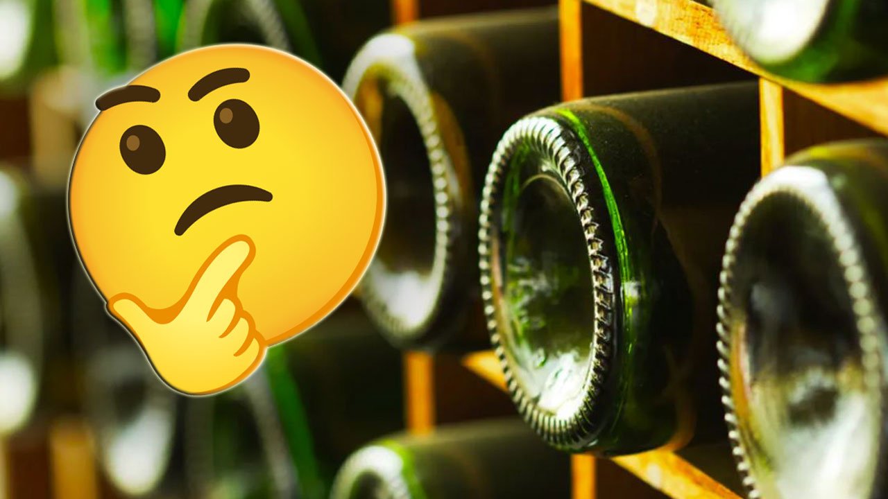Şarap şişelerinin altı neden çukurdur? Bu çukur diğer şişelerde neden yok?