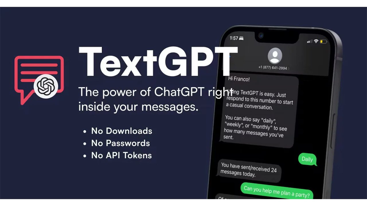 TextGPT, ChatGPT'yi kısa mesajla erişilebilir hale getiriyor