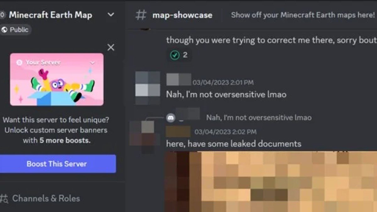Böylesi Olmaz! ABD Gizli Belgeleri Minecraft Discord Kanalında Sızdırıldı