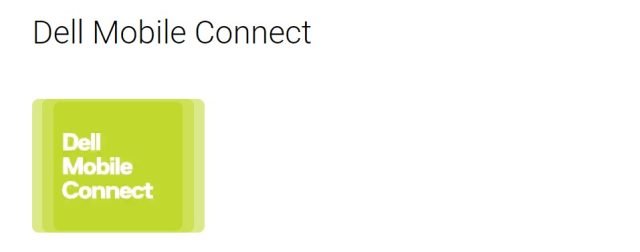 Dell Mobile Connect Hatası