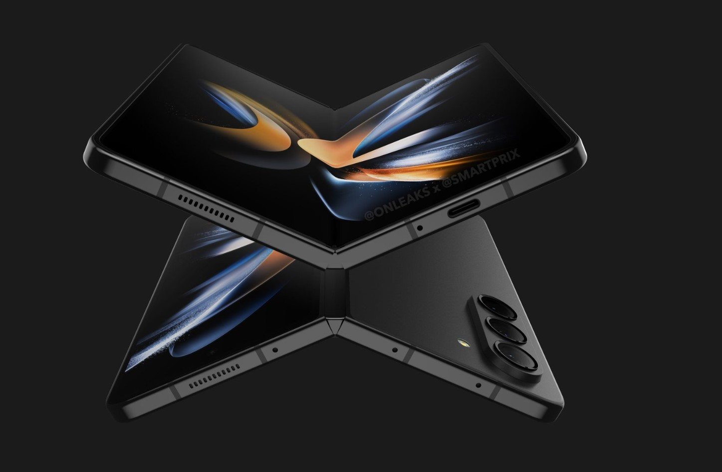 Samsung Galaxy Z Fold 5 tasarımı ortaya çıktı