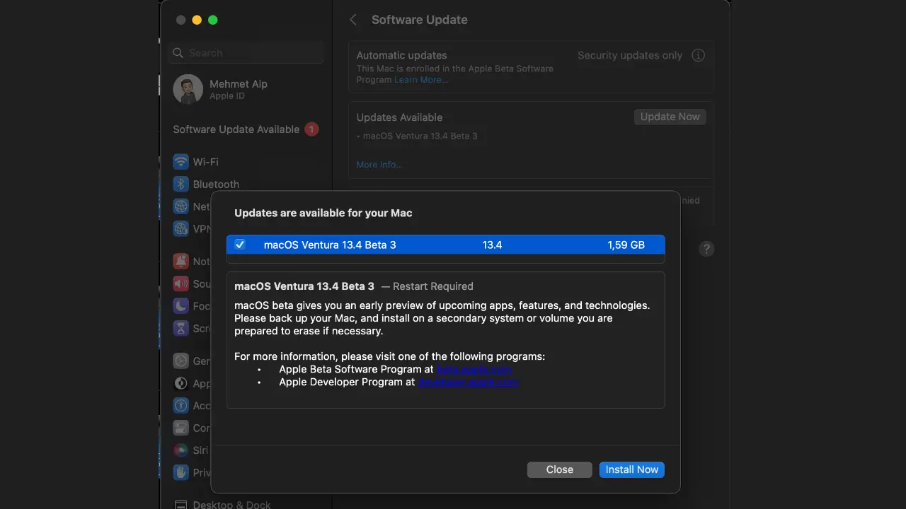 macOS Ventura