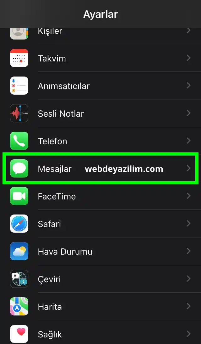 Bahis sitelerinden gelen mesajları engelleme
