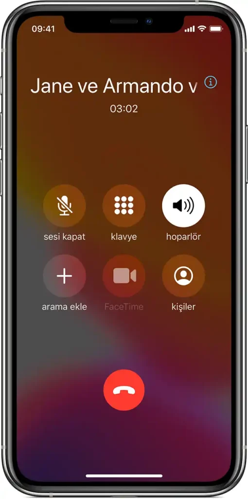 iPhone'da Konferans Nasıl Yapılır? (Telekonferans)