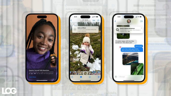 iOS 17 LOG Tasarım