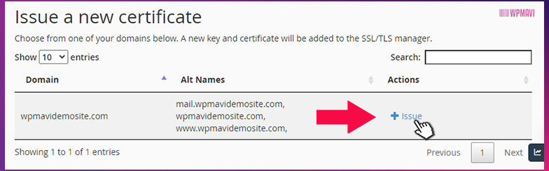 web sitesi kurma - SSL Kurulumu 2. Adım