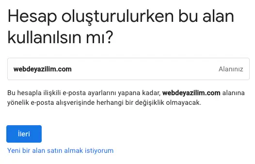 Google Workpace (G-Suite) ile Kurumsal E-Posta Hesabı Açma