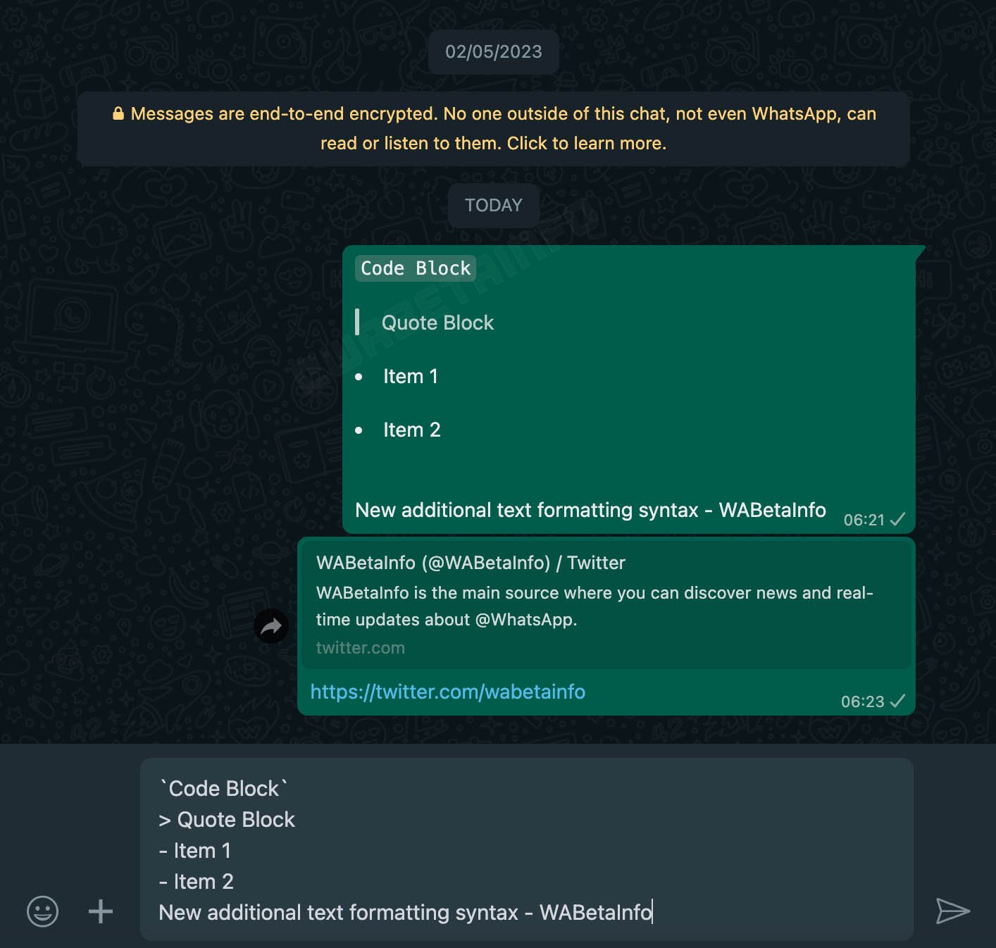 WhatsApp'a yeni metin tipleri geliyor! İşte görünüşleri
