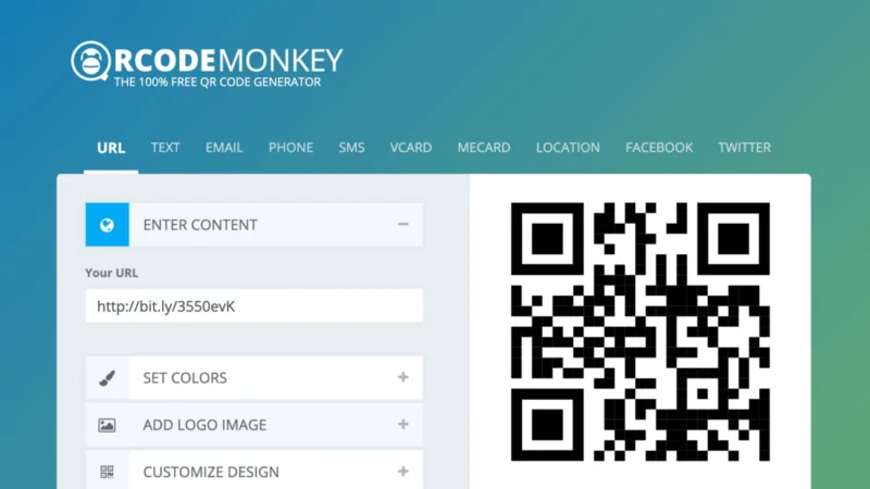  QR Code Monkey 