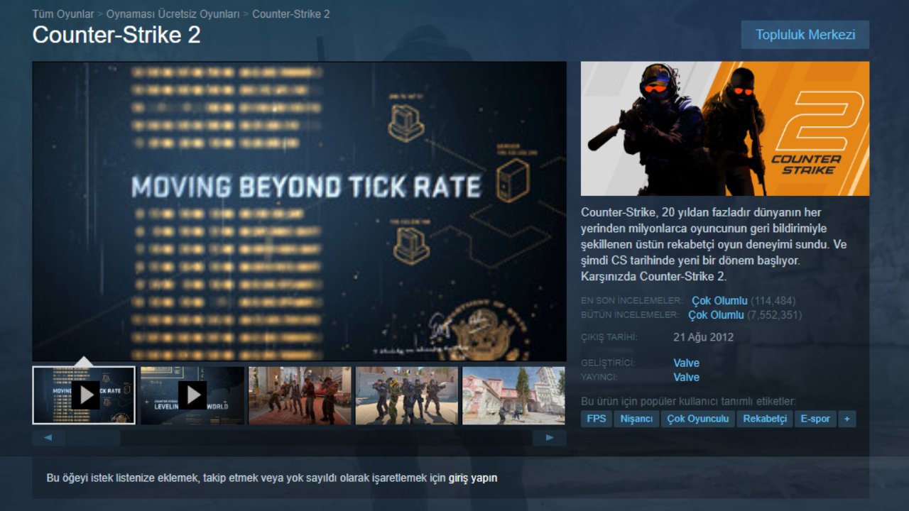 Counter-Strike 2 (CS2) nasıl indirilir?