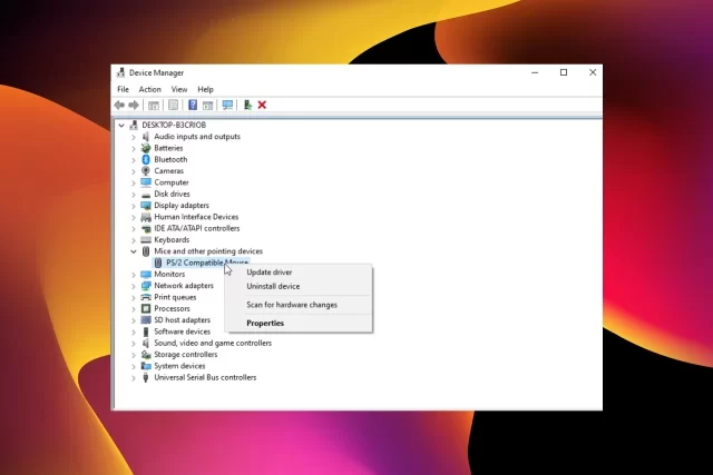 Touchpad Algılamıyor Sorunu 1 Yazılım Sorunu