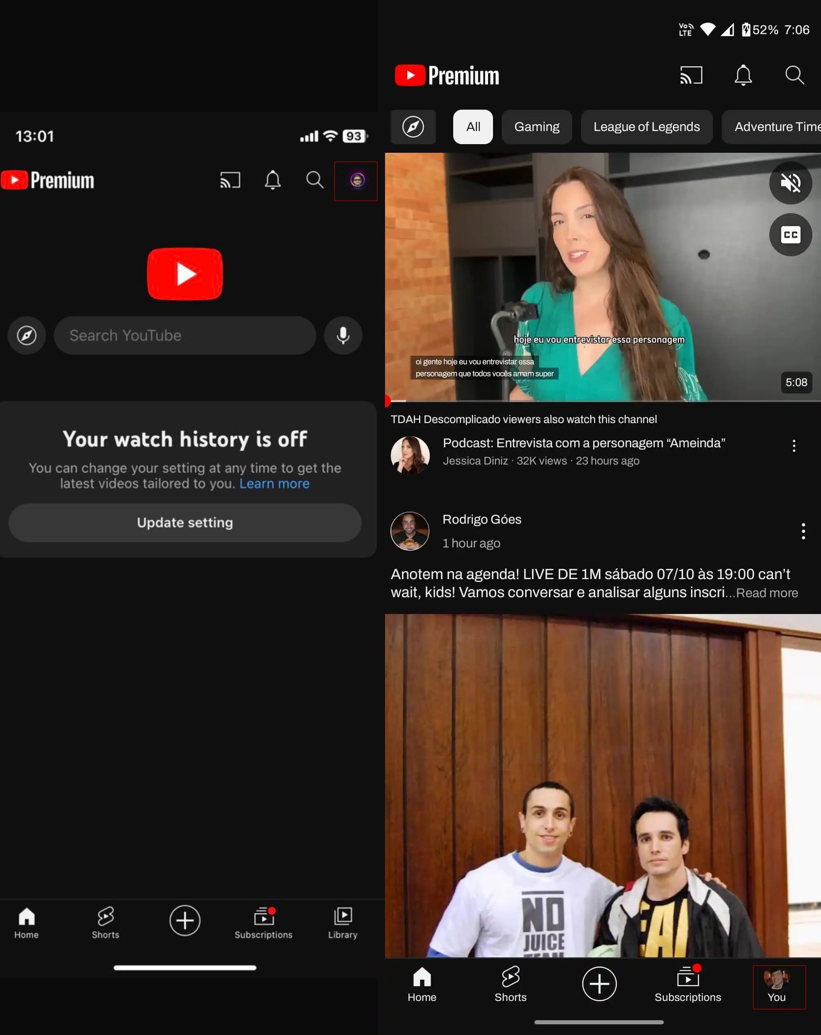 YouTube, tasarım değişikliği ile gündemde