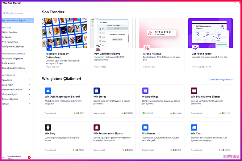Wix Site Yapma Programı - App Market